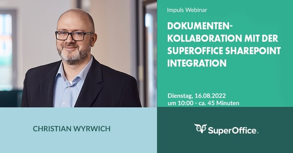 Dokumenten-Kollaboration mit der SuperOffice SharePoint Integration