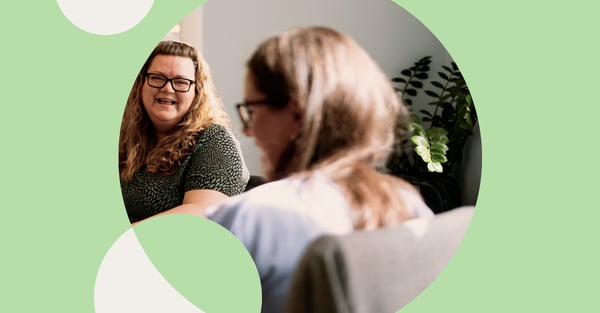 Illustration of a report document and a laptop 