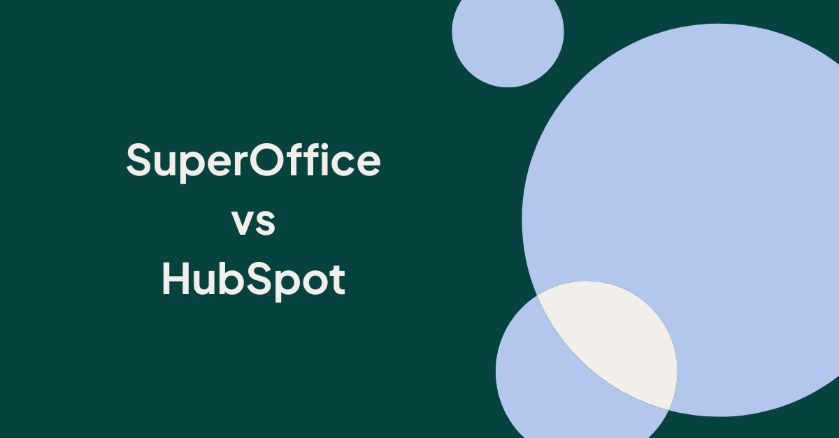 SuperOffice vs. HubSpot